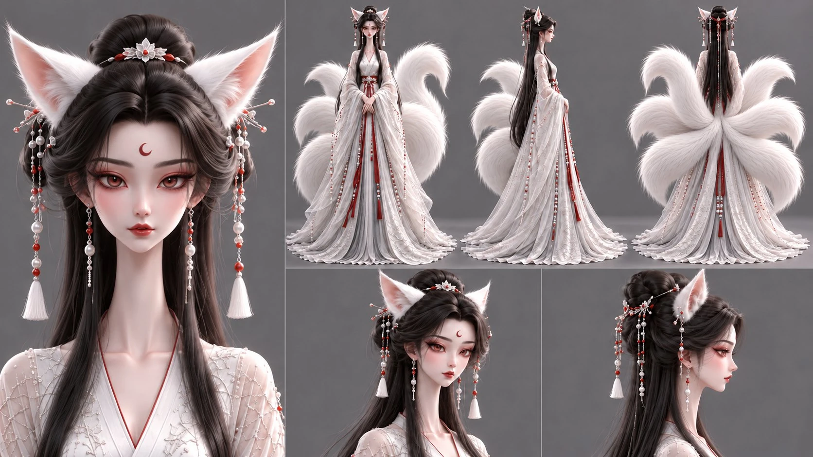 白狐女性角色